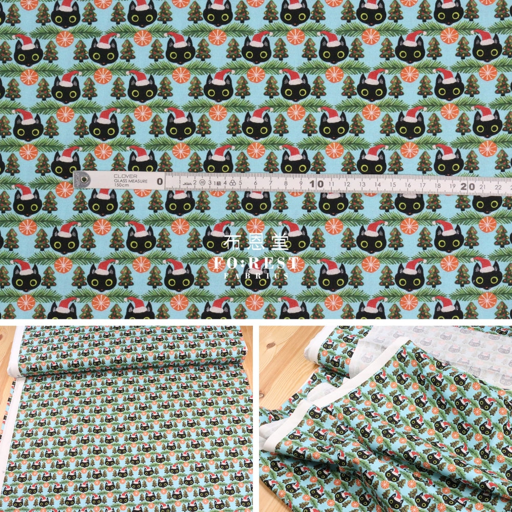 Cotton - Christmas Cats Fabric