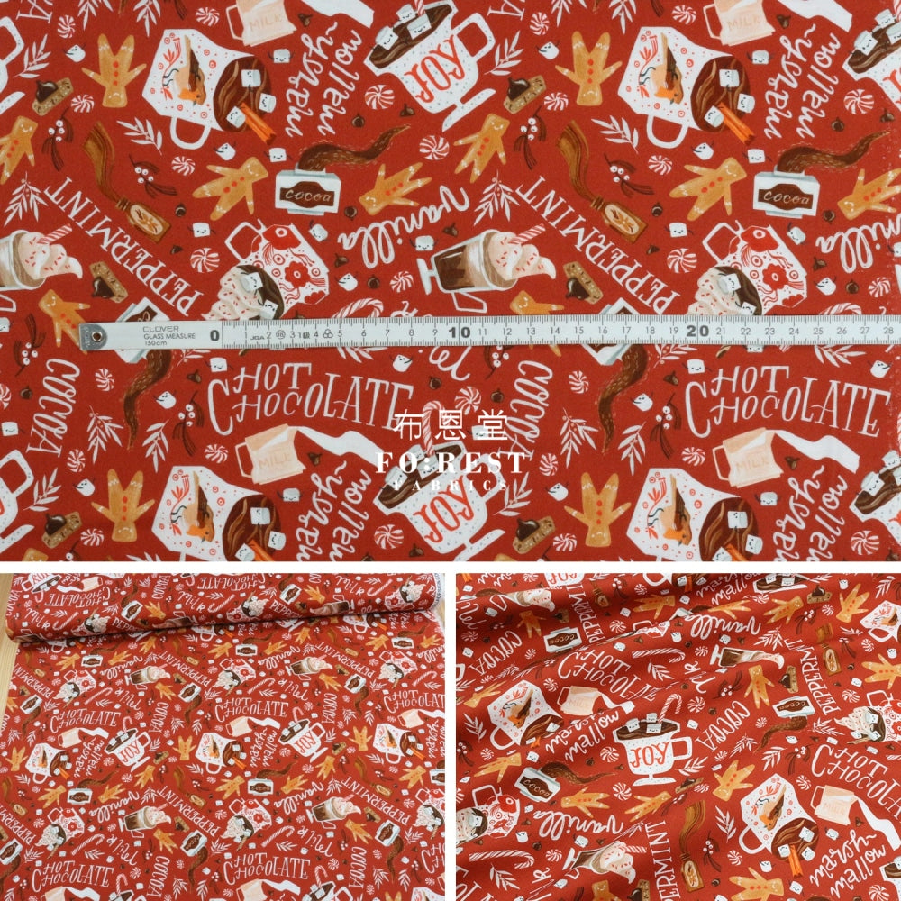 Cotton - Hot Chocolate Fabric