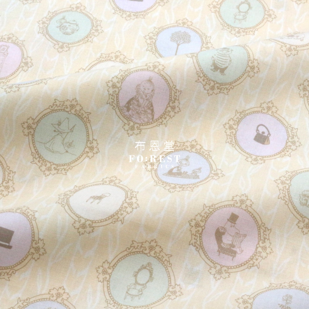 Cotton - Moomin Memory Fabric Lt.yellow(Member)