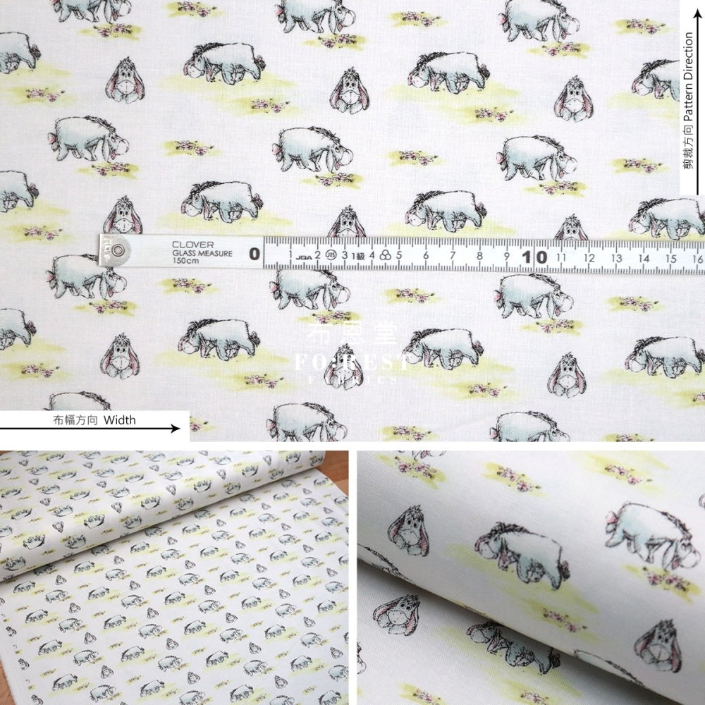 Cotton - Winnin The Pooh Family Fabric (Member)