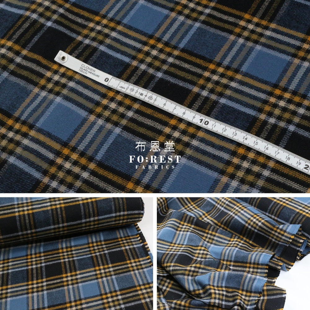 Flannel - Blue Jay Tartan Cotton