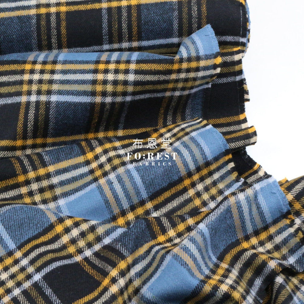 Flannel - Blue Jay Tartan Cotton