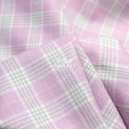 Flannel - Lavender Tartan Cotton