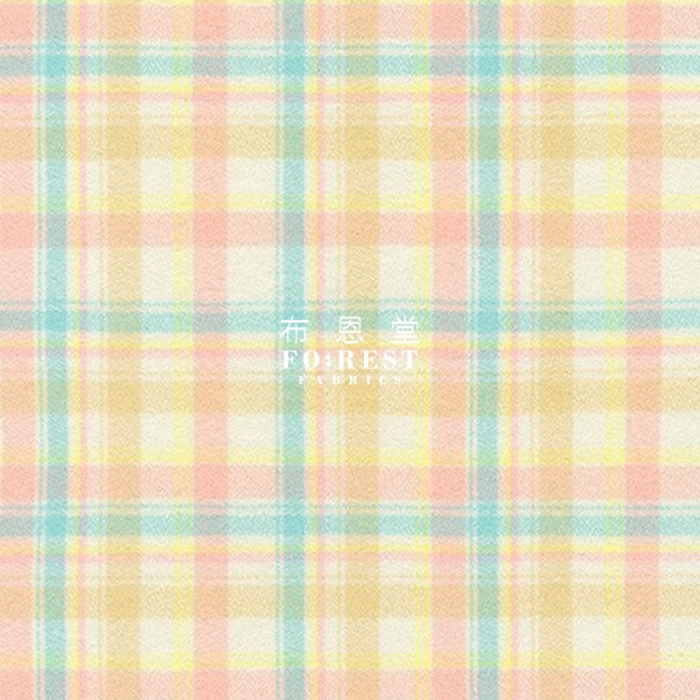 Flannel - Pastel Tartan Cotton