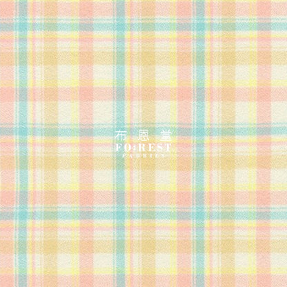 Flannel - Pastel Tartan Cotton