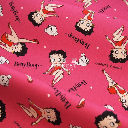 Oxford - Bettyboop Fabric (Member) A Pink