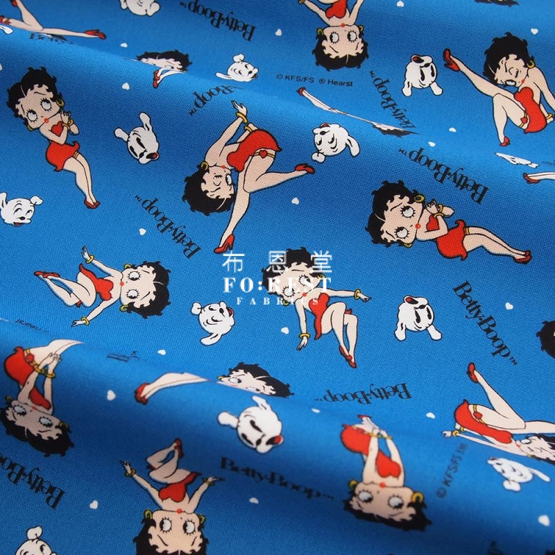 Oxford - Bettyboop Fabric (Member) B Blue